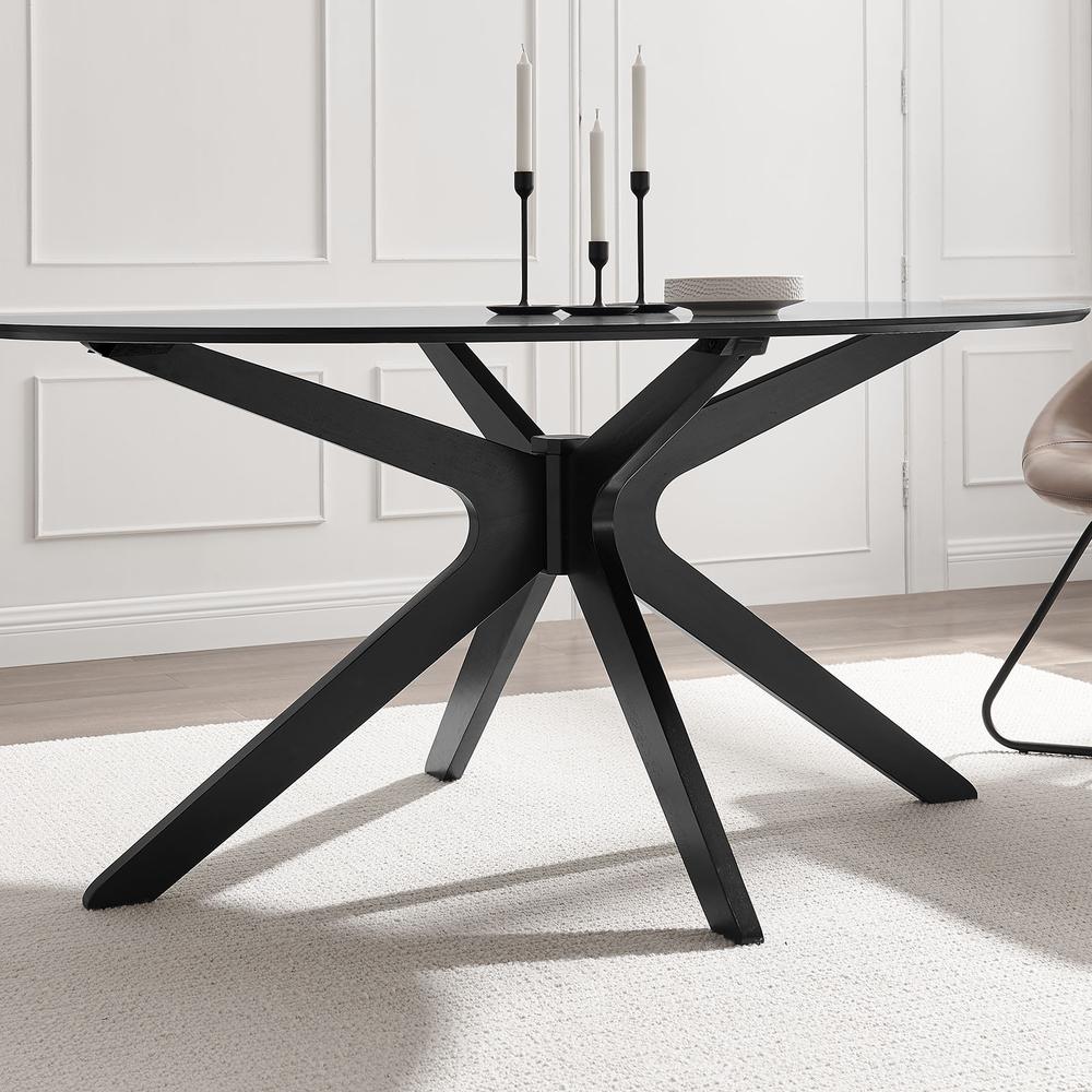 Traverse 63" Oval Dining Table. Picture 6