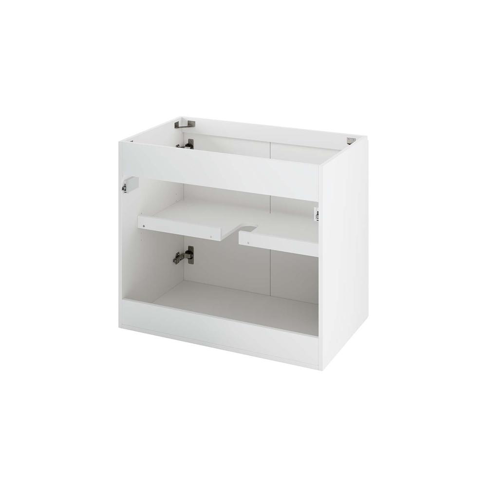 Bryn 30" Wall-Mount Bathroom Vanity (Sink Basin Not Included). Picture 3