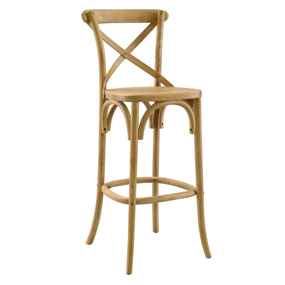 Gear Bar Stool, Natural. The main picture.