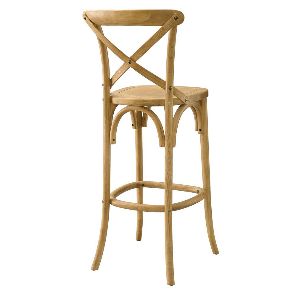 Gear Bar Stool, Natural. Picture 2