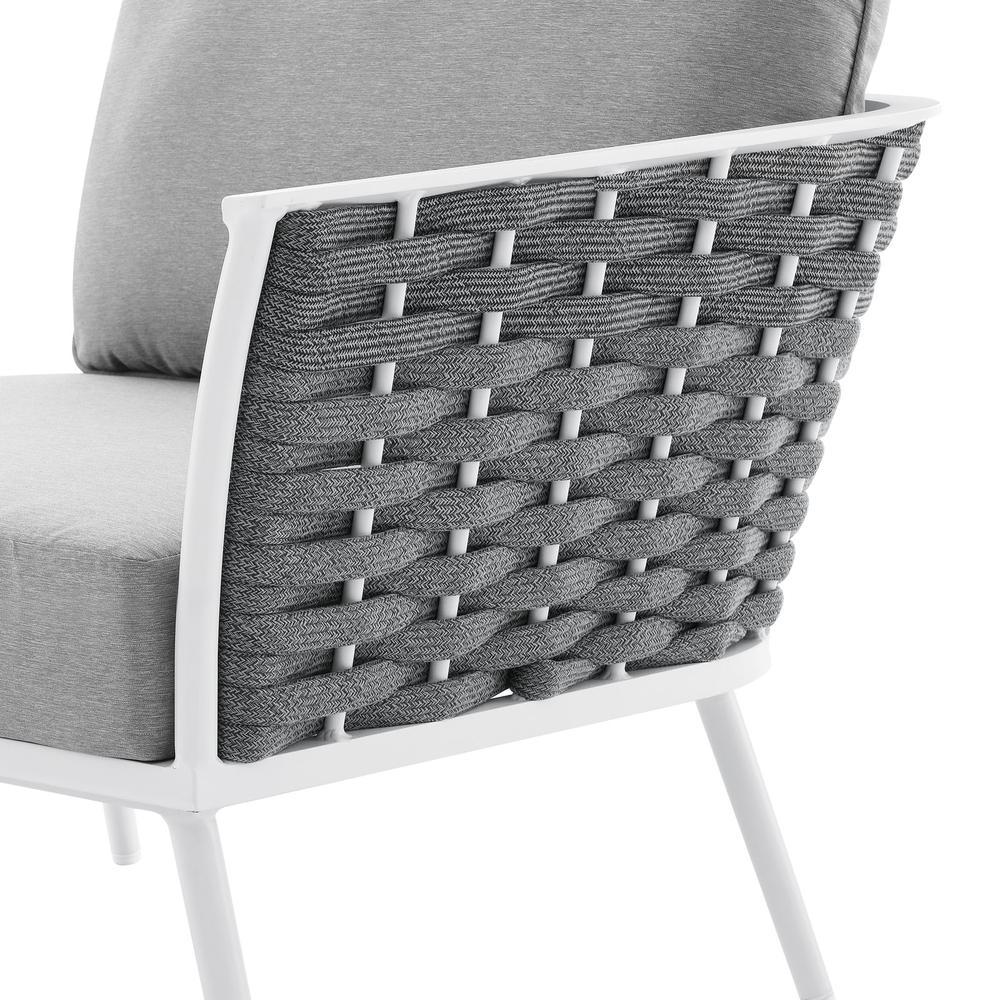 Stance Outdoor Patio Aluminum Right-Facing Armchair. Picture 3