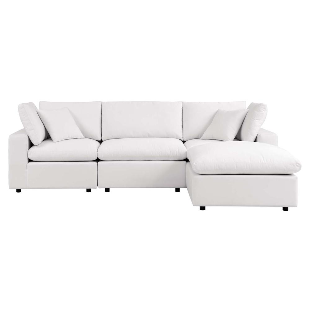 Commix 4-Piece Outdoor Patio Sectional Sofa. Picture 2