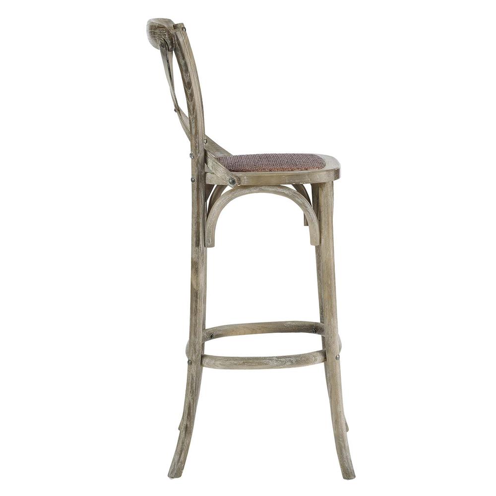 Gear Bar Stool, Gray. Picture 3