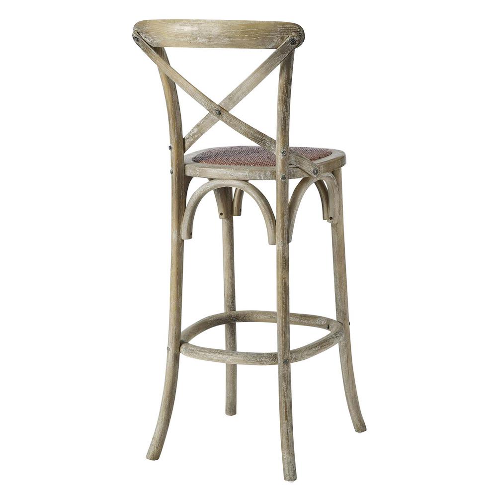 Gear Bar Stool, Gray. Picture 4