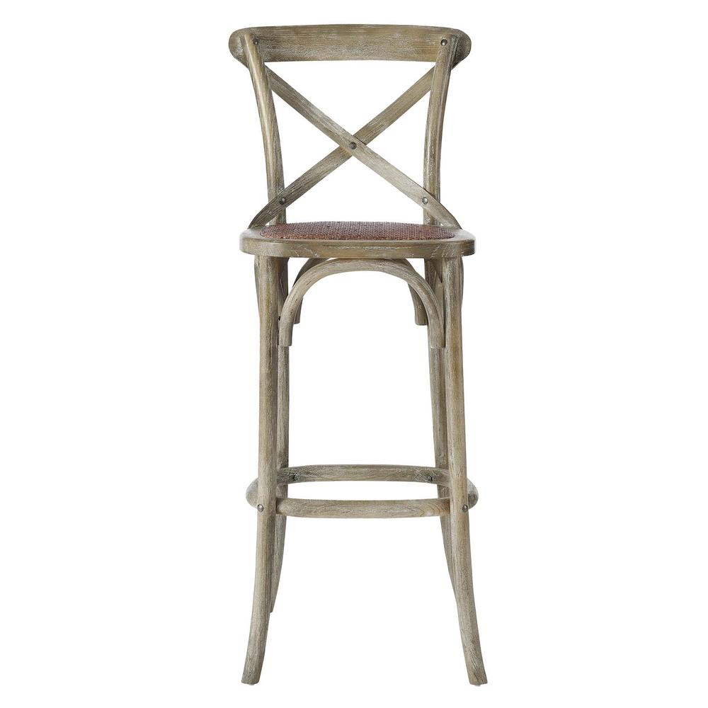 Gear Bar Stool, Gray. Picture 5