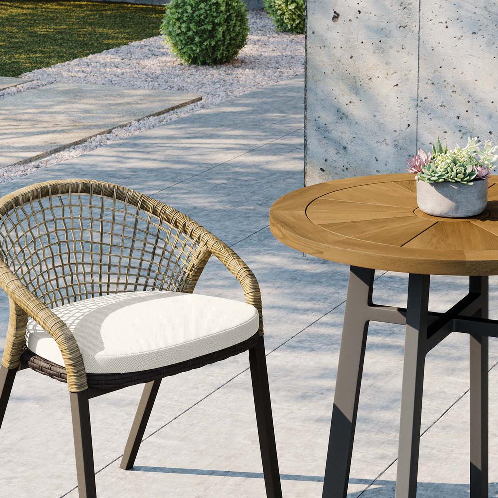Meadow 3-Piece Outdoor Patio Dining Set. Picture 7