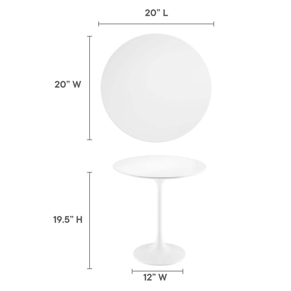 Lippa 20" Round Side Table. Picture 5