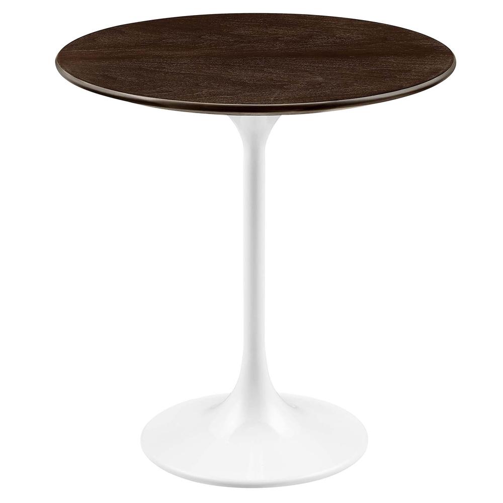 Lippa 20" Round Wood Grain Side Table. Picture 1