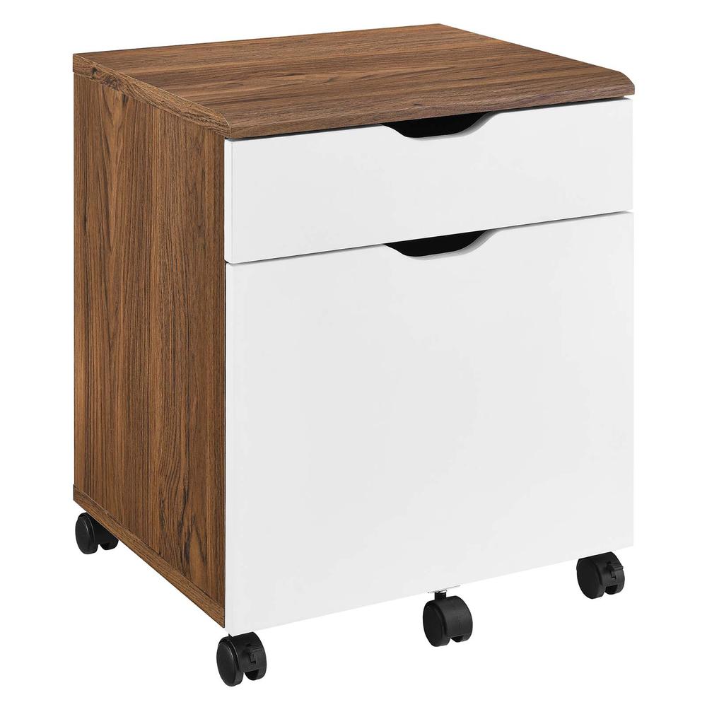 Envision Wood File Cabinet. Picture 1