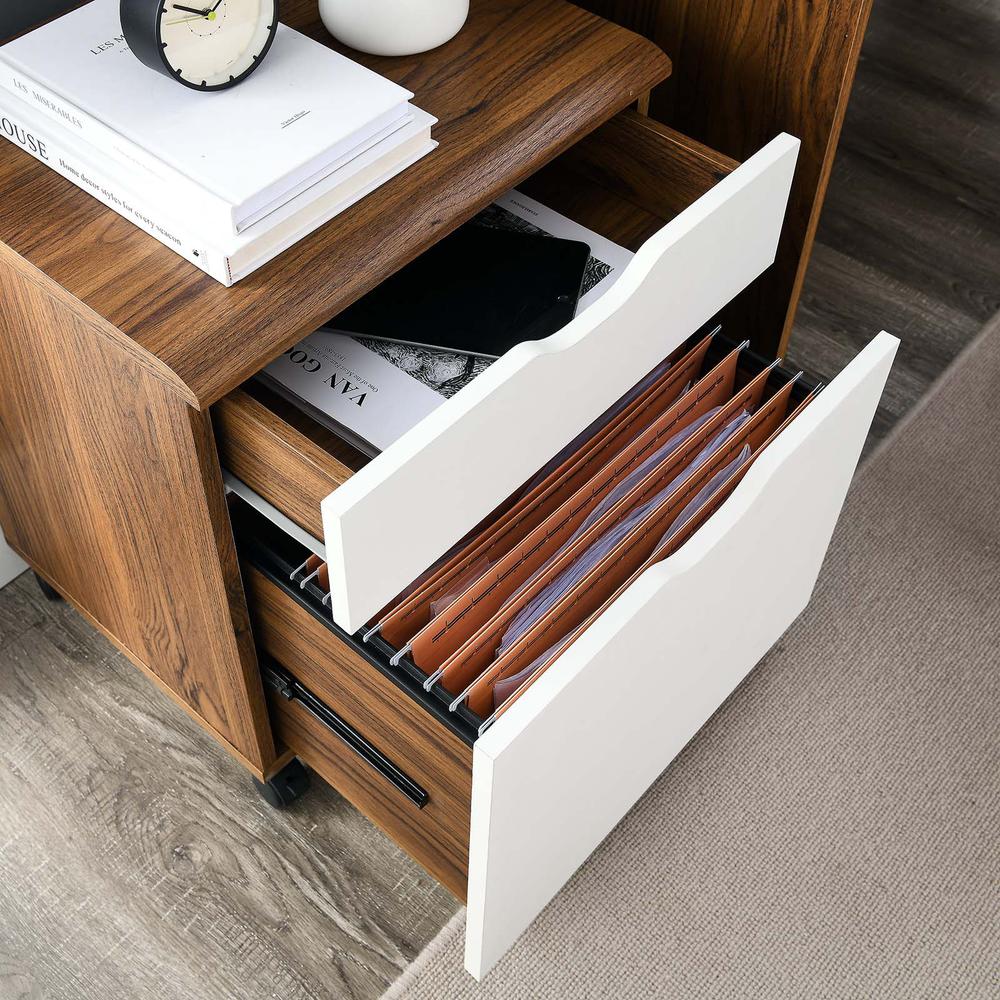 Envision Wood File Cabinet. Picture 7