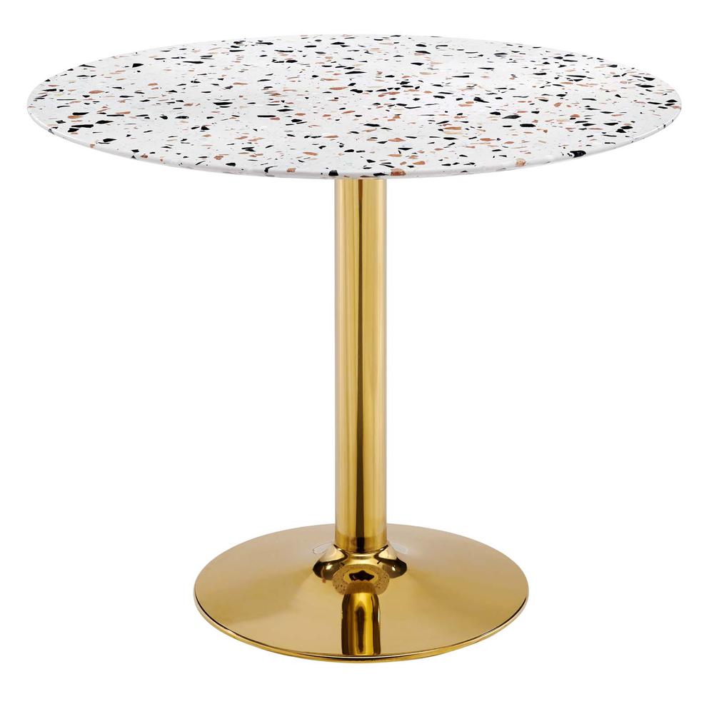 Verne 36" Round Terrazzo Dining Table. Picture 1