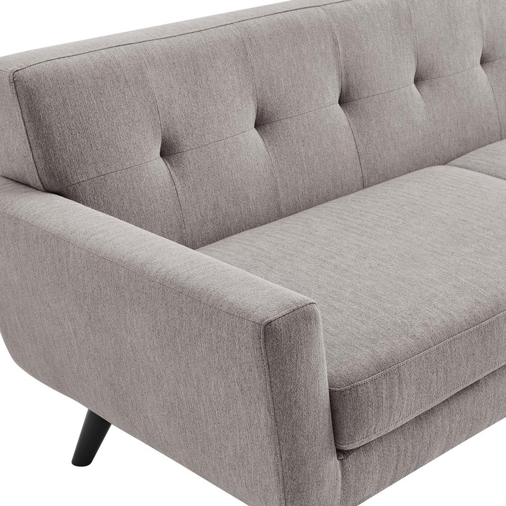 Engage Herringbone Fabric Sofa. Picture 4