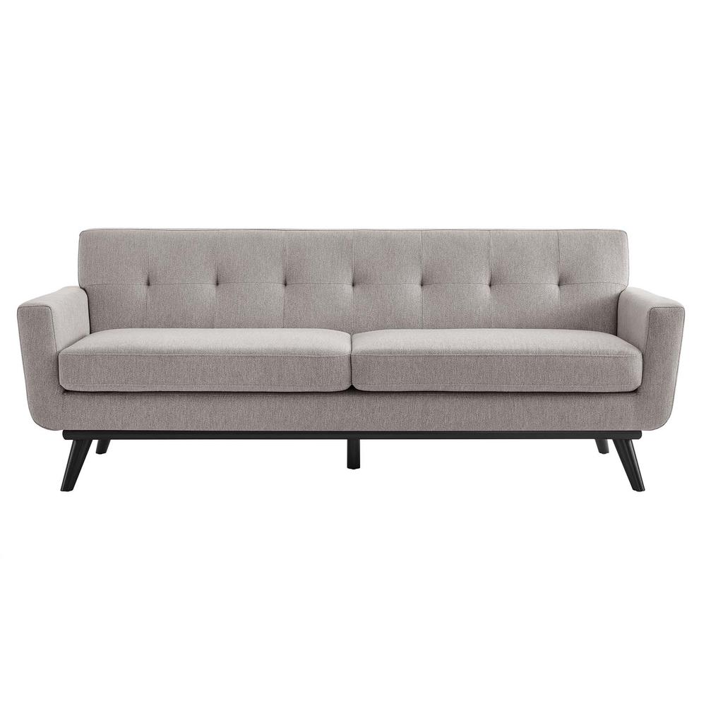Engage Herringbone Fabric Sofa. Picture 5