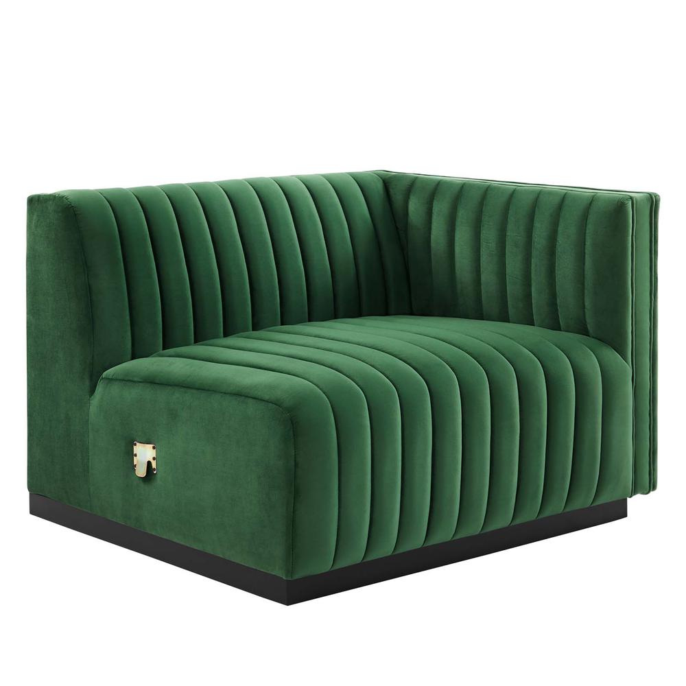 Conjure Channel Tufted Performance Velvet Sofa. Picture 9