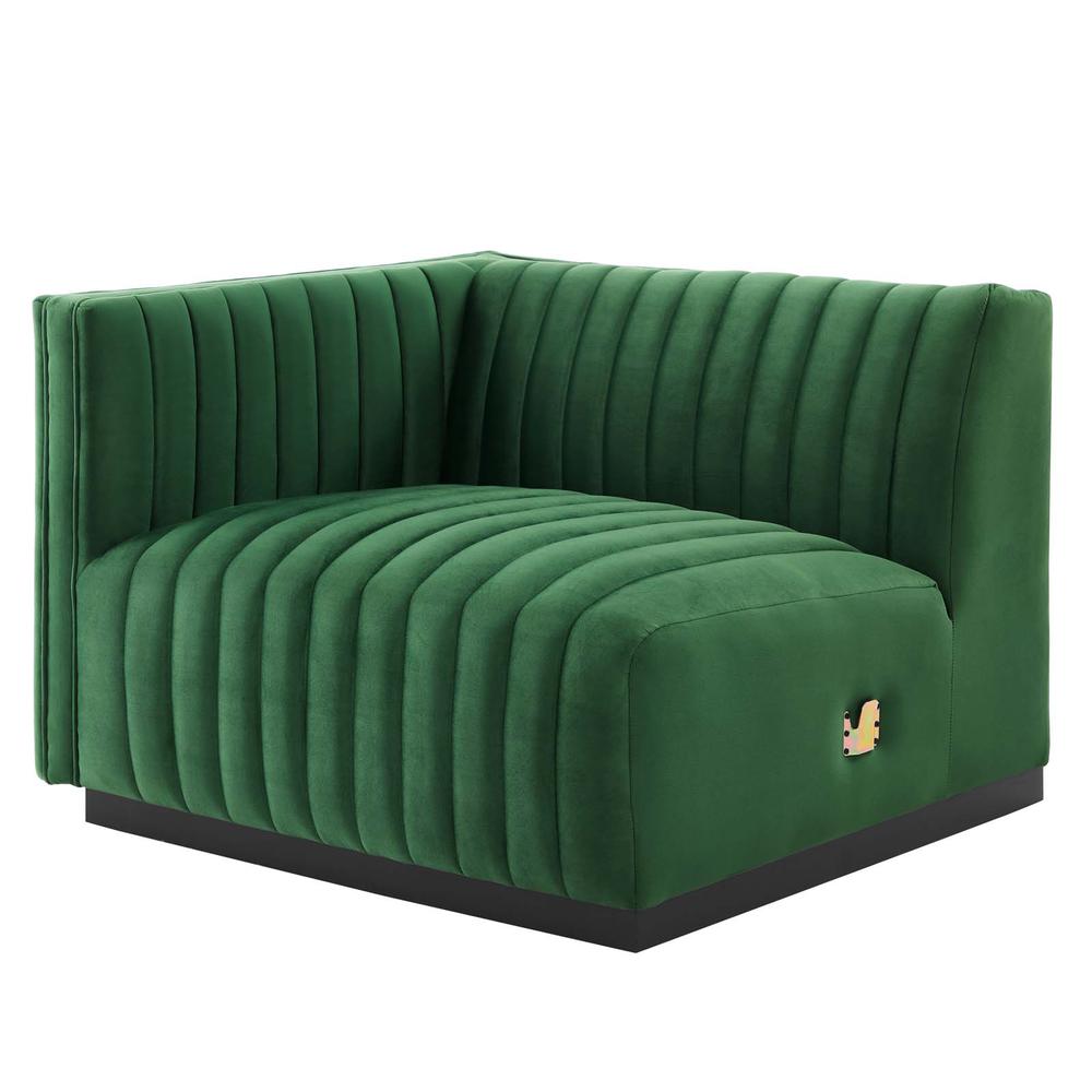 Conjure Channel Tufted Performance Velvet Sofa. Picture 3