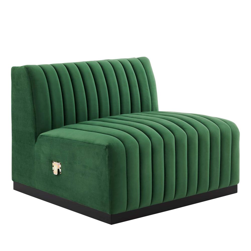 Conjure Channel Tufted Performance Velvet Sofa. Picture 6