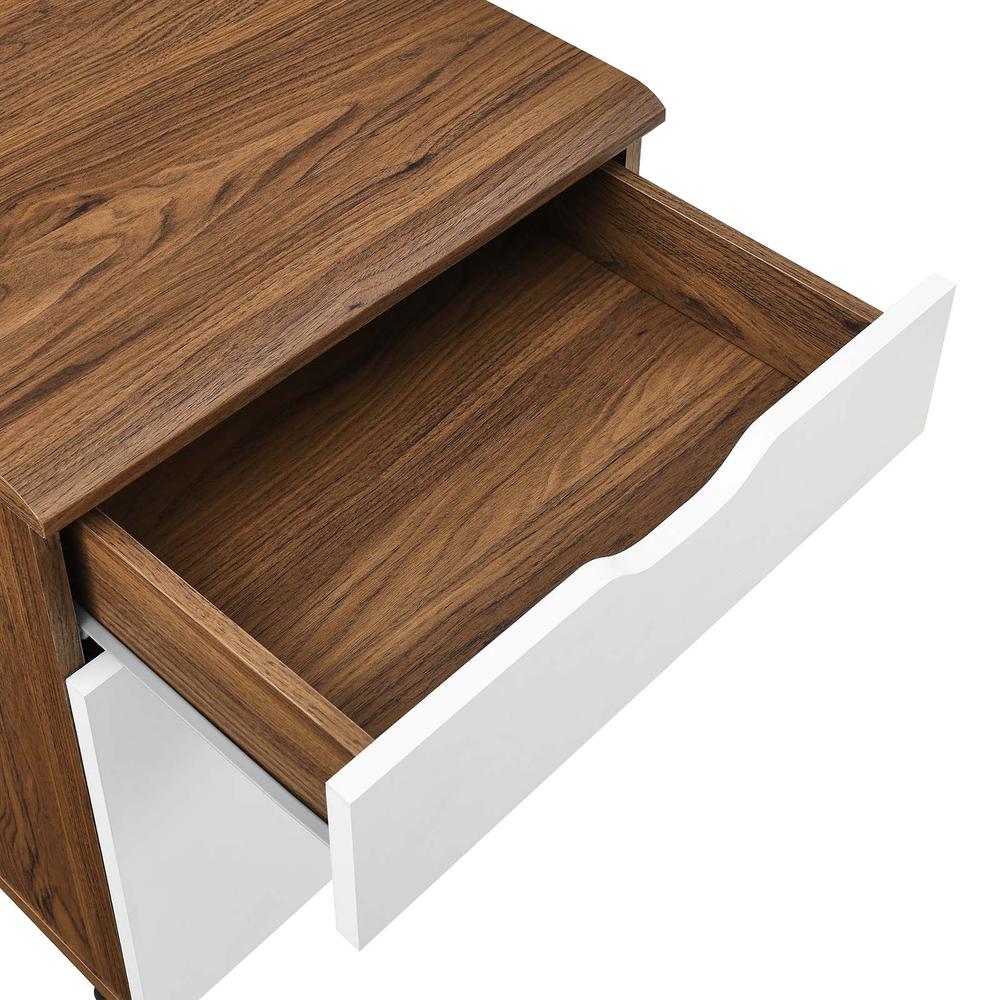 Envision Wood Desk and File Cabinet Set. Picture 9