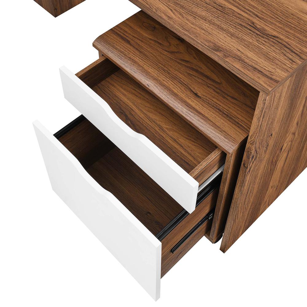 Envision Wood Desk and File Cabinet Set. Picture 11