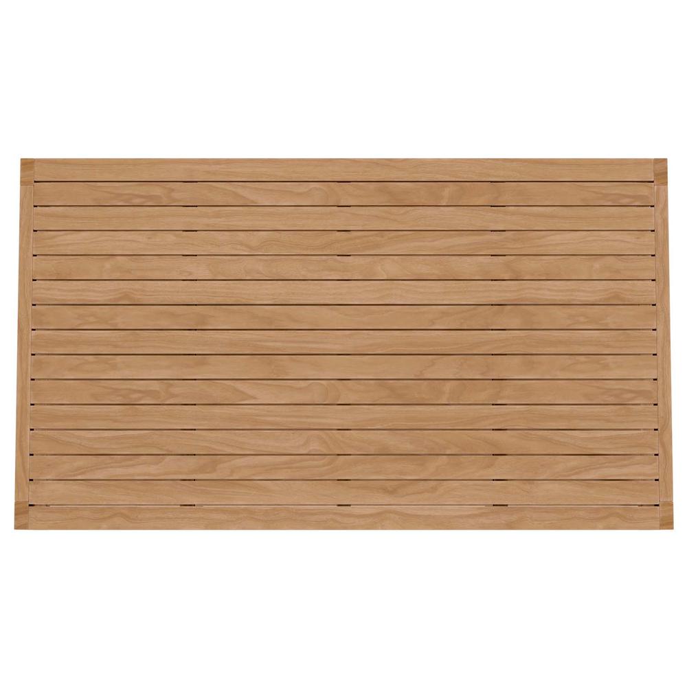Carlsbad 3-Piece Teak Wood Outdoor Patio Set. Picture 9