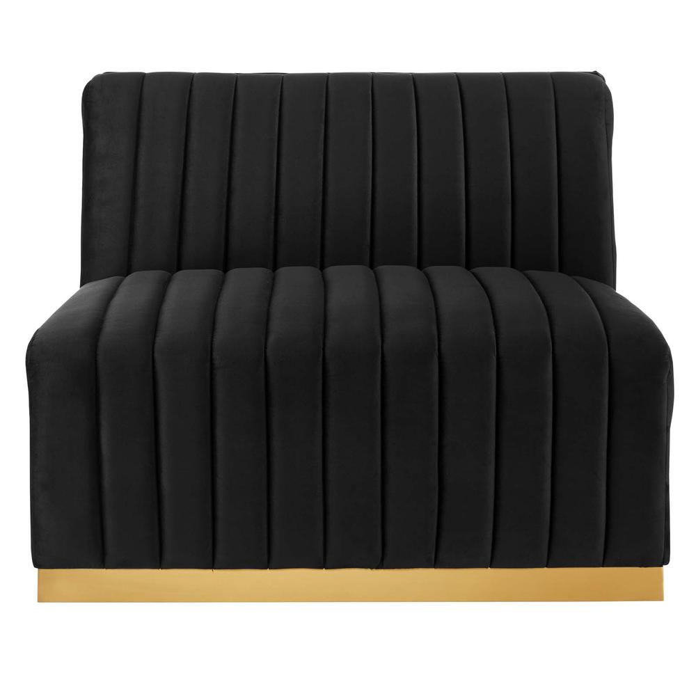 Conjure Channel Tufted Performance Velvet Sofa. Picture 8