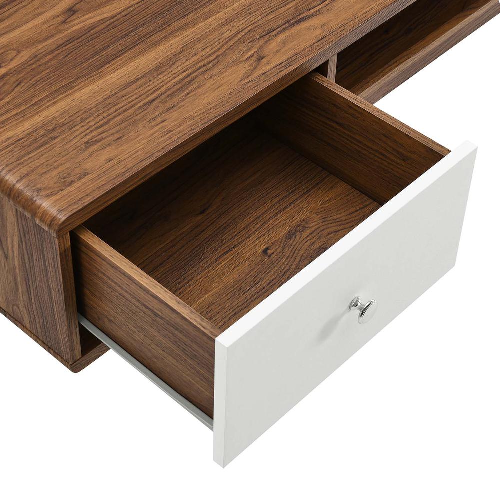 Transmit 60" Wall Mount Wood Office Desk. Picture 4