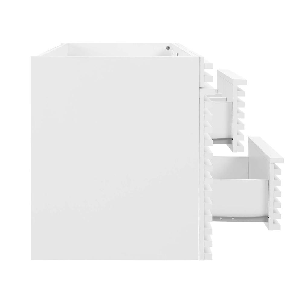 Render 48" Single Sink Compatible (Not Included) Bathroom Vanity Cabinet. Picture 3