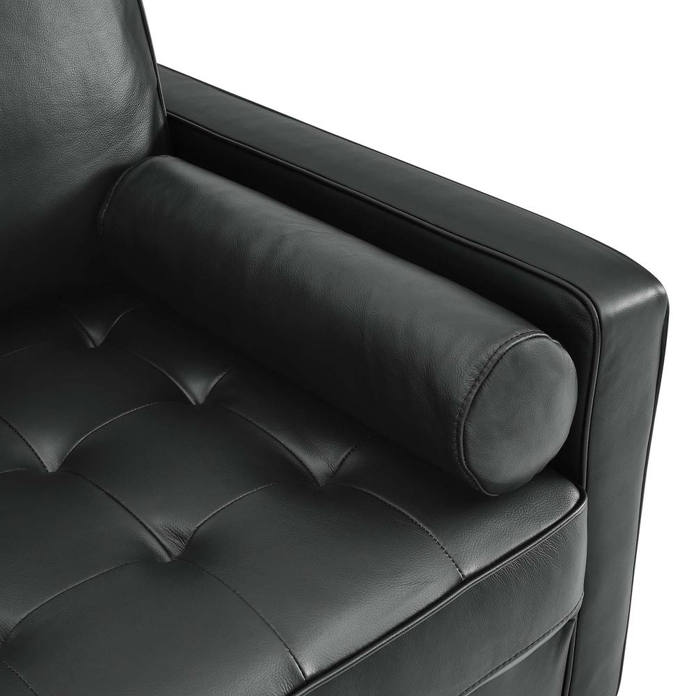 Valour Leather Armchair. Picture 2