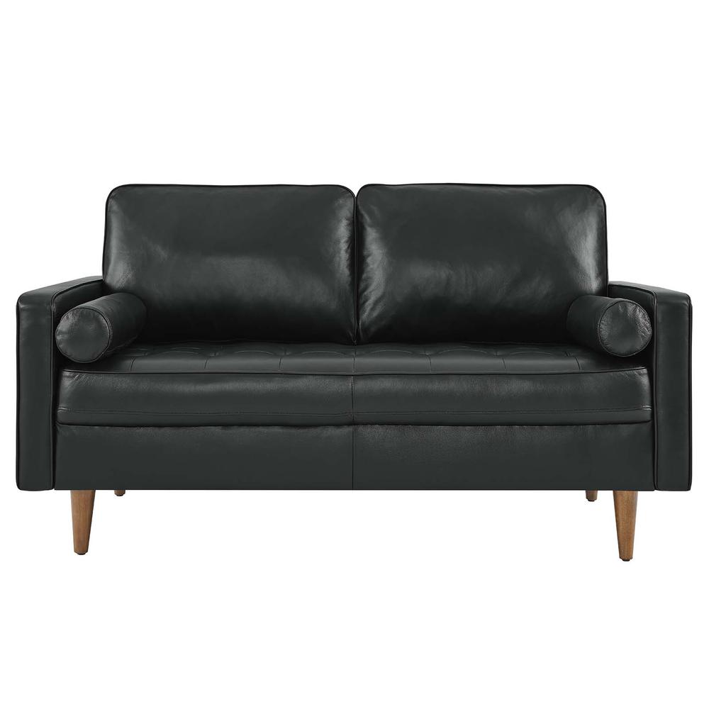 Valour Leather Loveseat. Picture 4