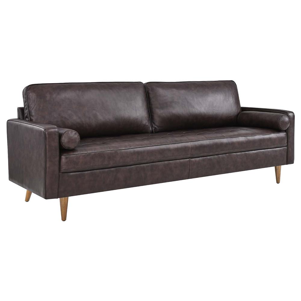 Valour 88" Leather Sofa. Picture 1
