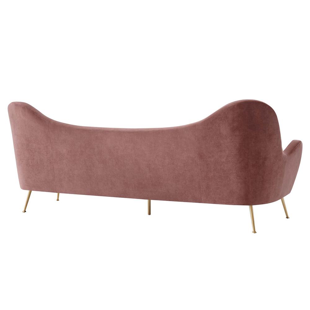 Cheshire Channel Tufted Performance Velvet Sofa. Picture 4