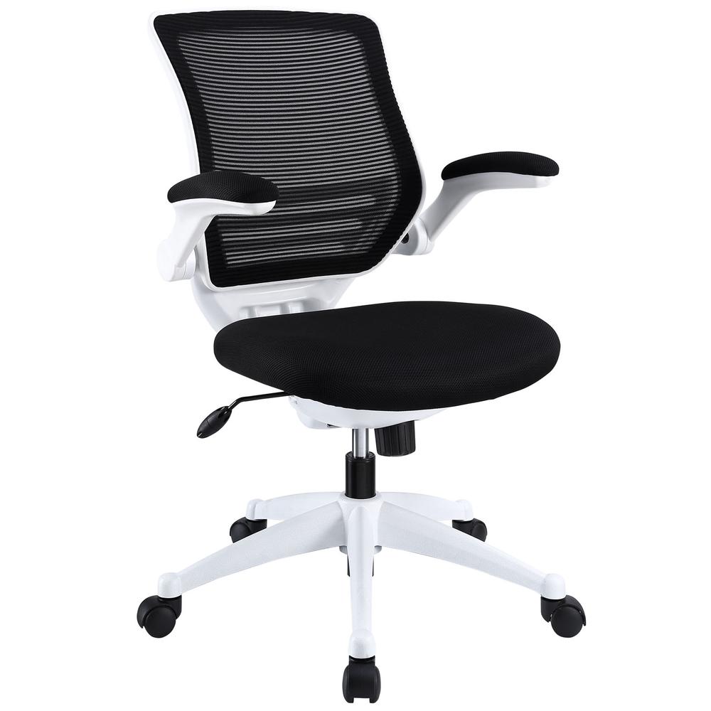 Edge White Base Office Chair. Picture 2