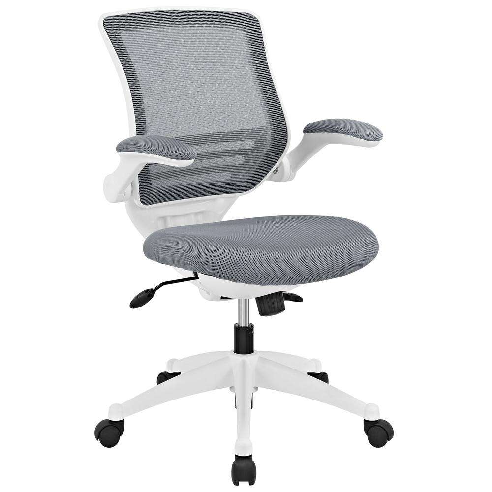 Edge White Base Office Chair. The main picture.