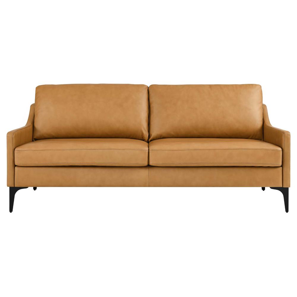 Corland Leather Sofa. Picture 4