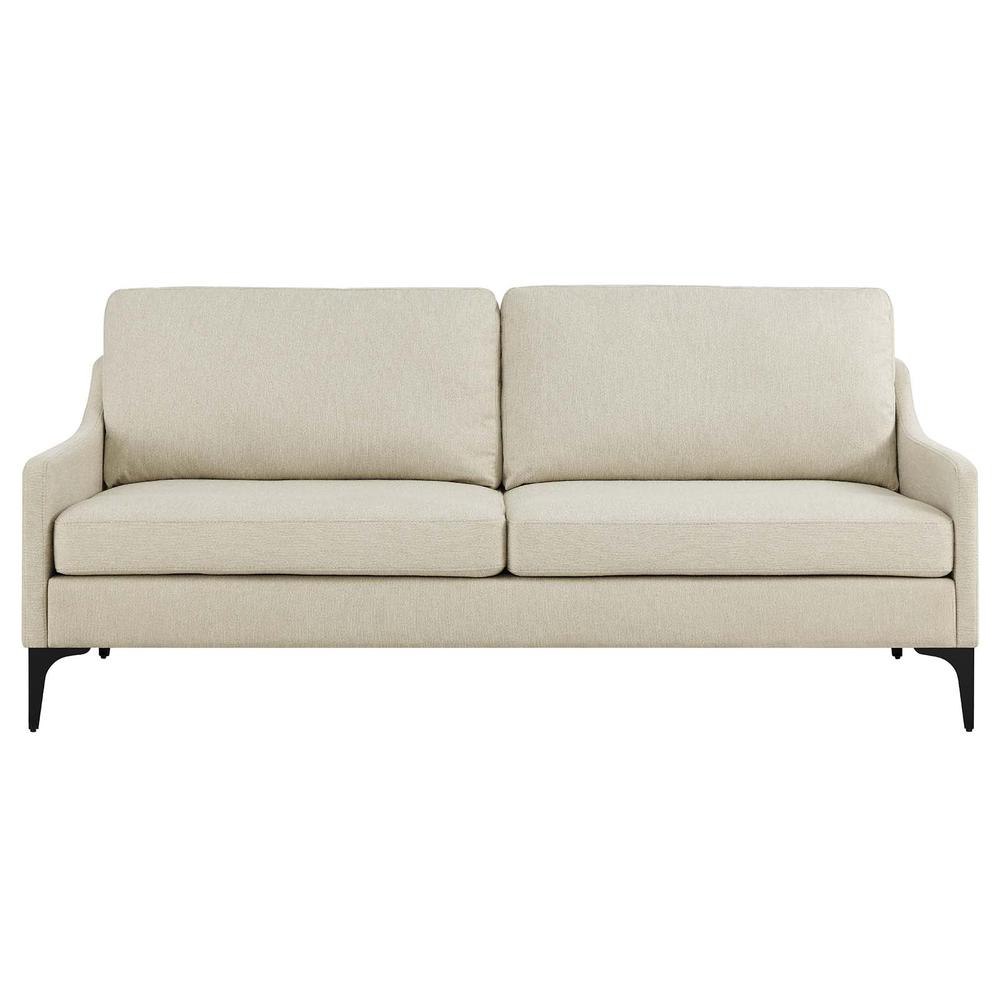 Corland Upholstered Fabric Sofa. Picture 4
