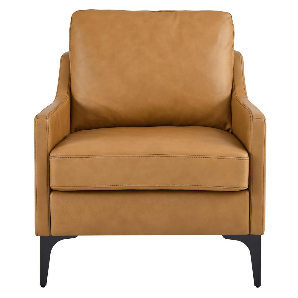 Corland Leather Armchair. Picture 4