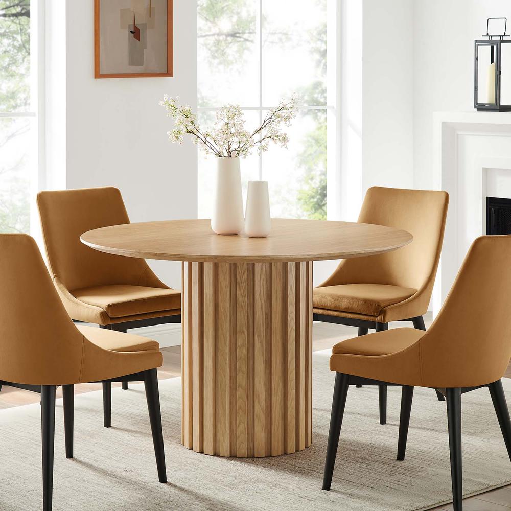 Senja 47" Round Dining Table. Picture 8