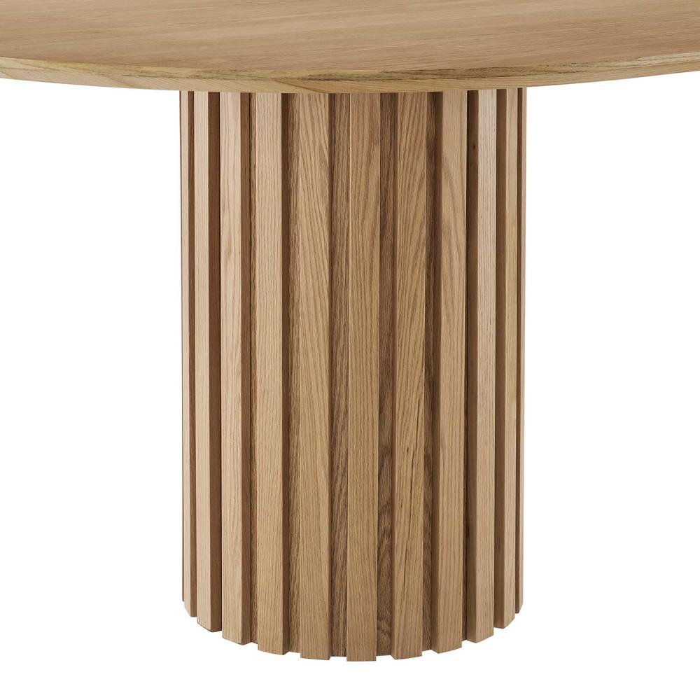 Senja 95" Oval Dining Table. Picture 3