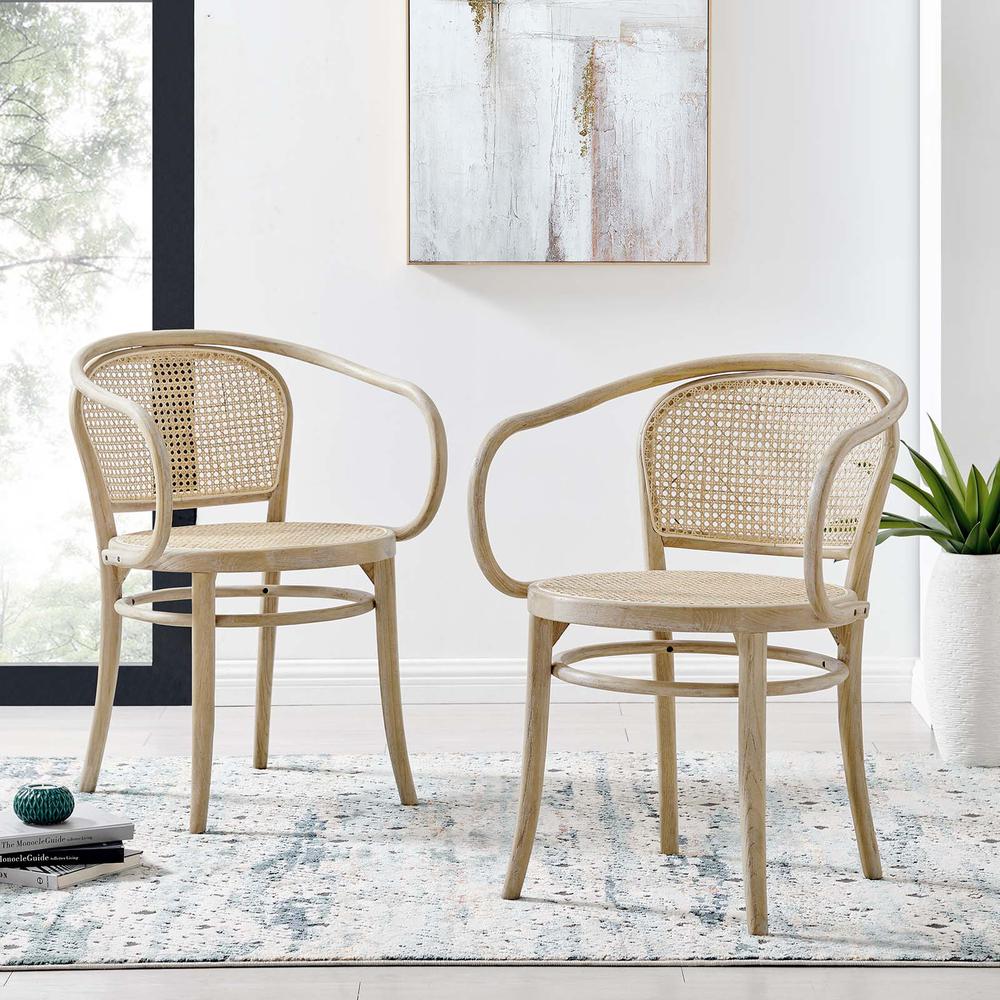 Oliana Wood Dining Armchair Set of 2. Picture 9