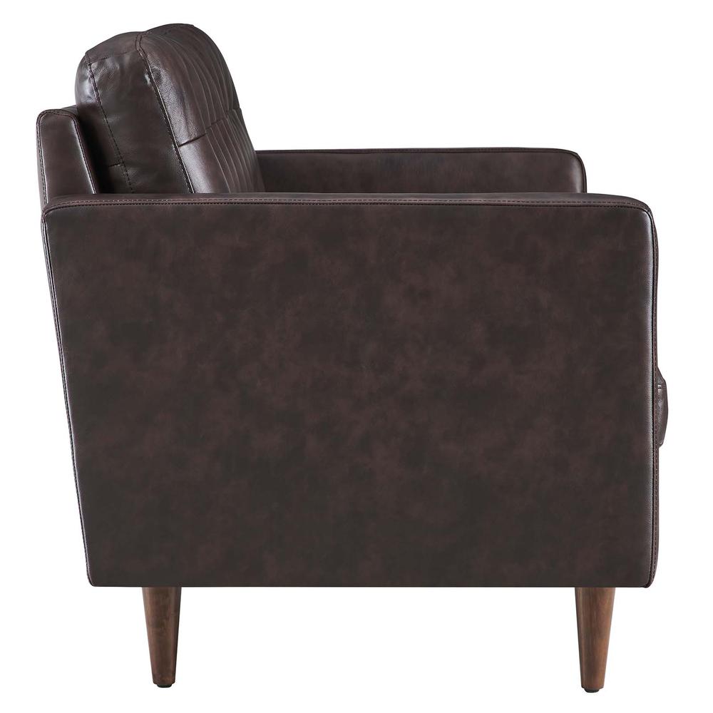 Exalt Tufted Leather Sofa. Picture 2