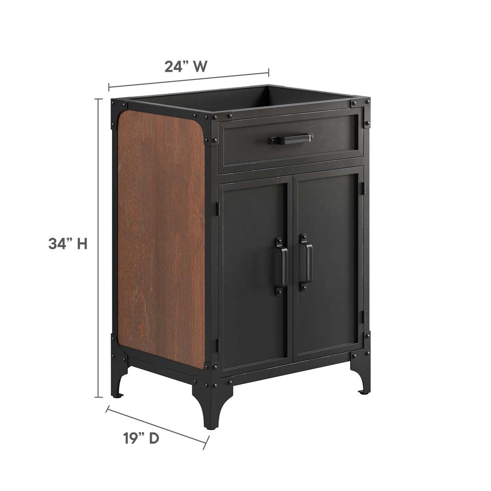 Steamforge 24" Bathroom Vanity Cabinet (Sink Basin Not Included). Picture 7