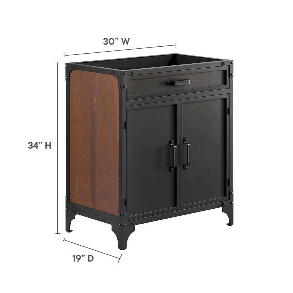 Steamforge 30" Bathroom Vanity Cabinet (Sink Basin Not Included). Picture 7