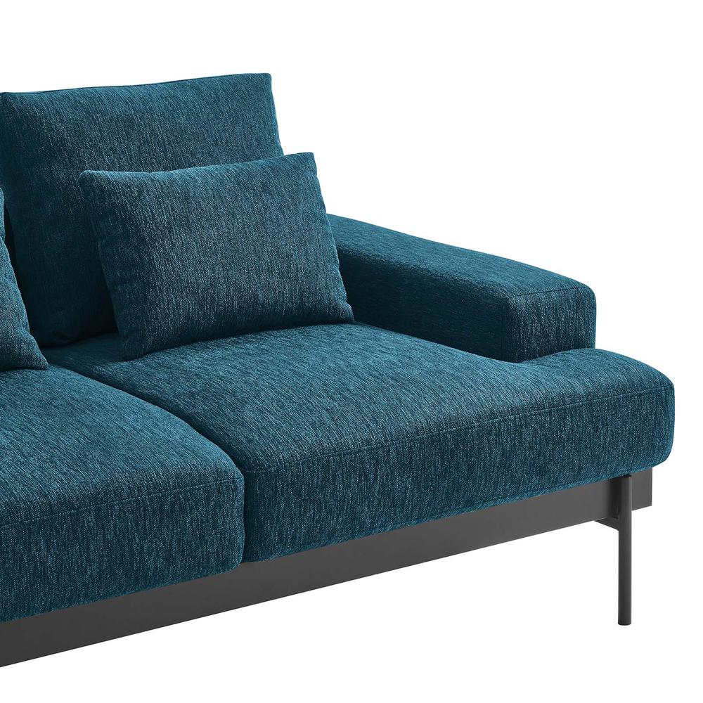 Proximity Upholstered Fabric Loveseat. Picture 5