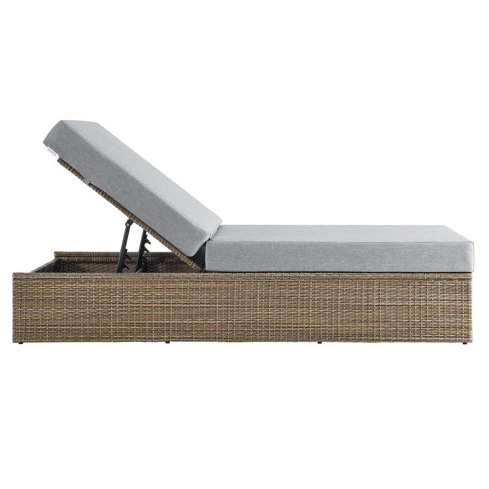 Convene Outdoor Patio Chaise Lounge Chair. Picture 2