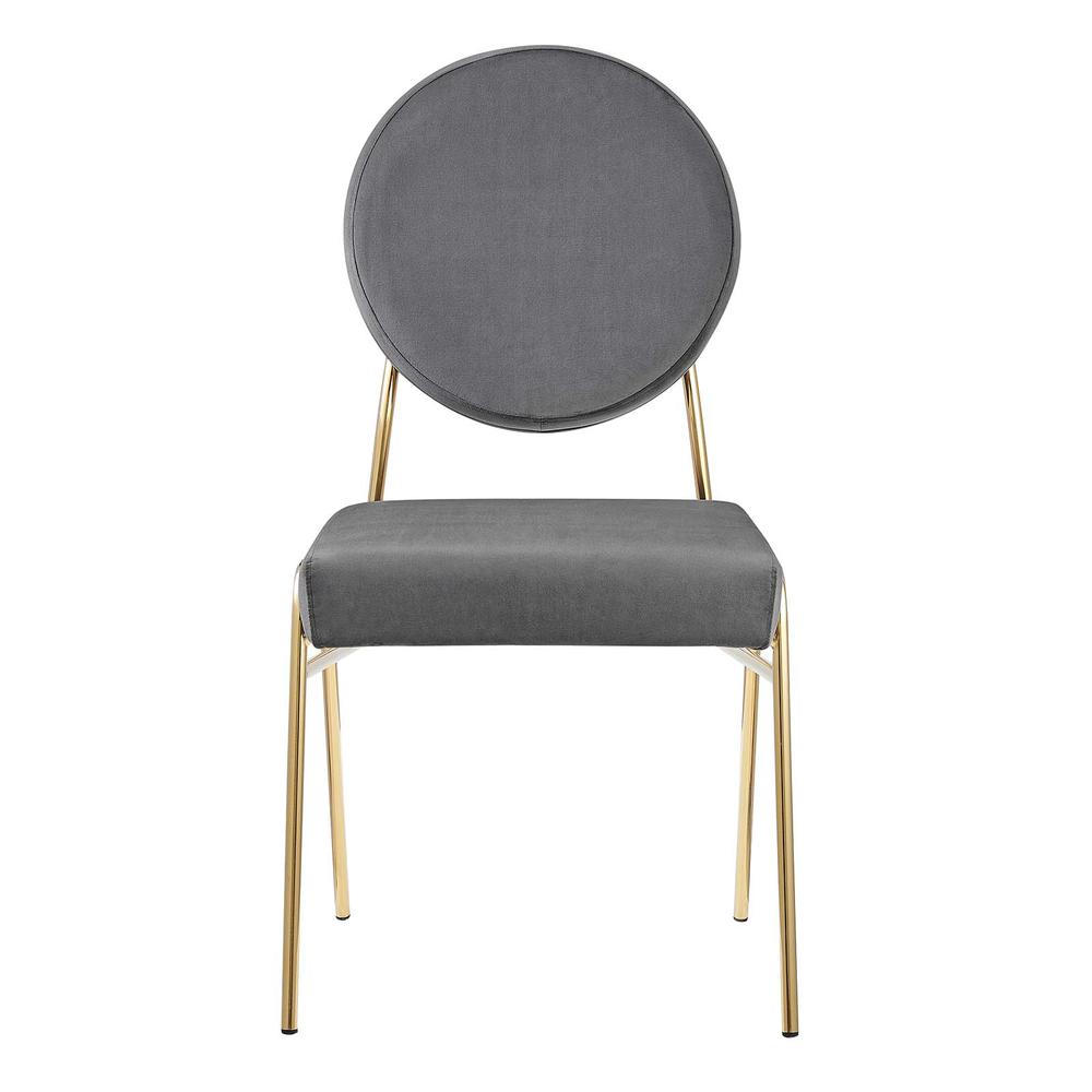 Craft Performance Velvet Dining Side Chair. Picture 4