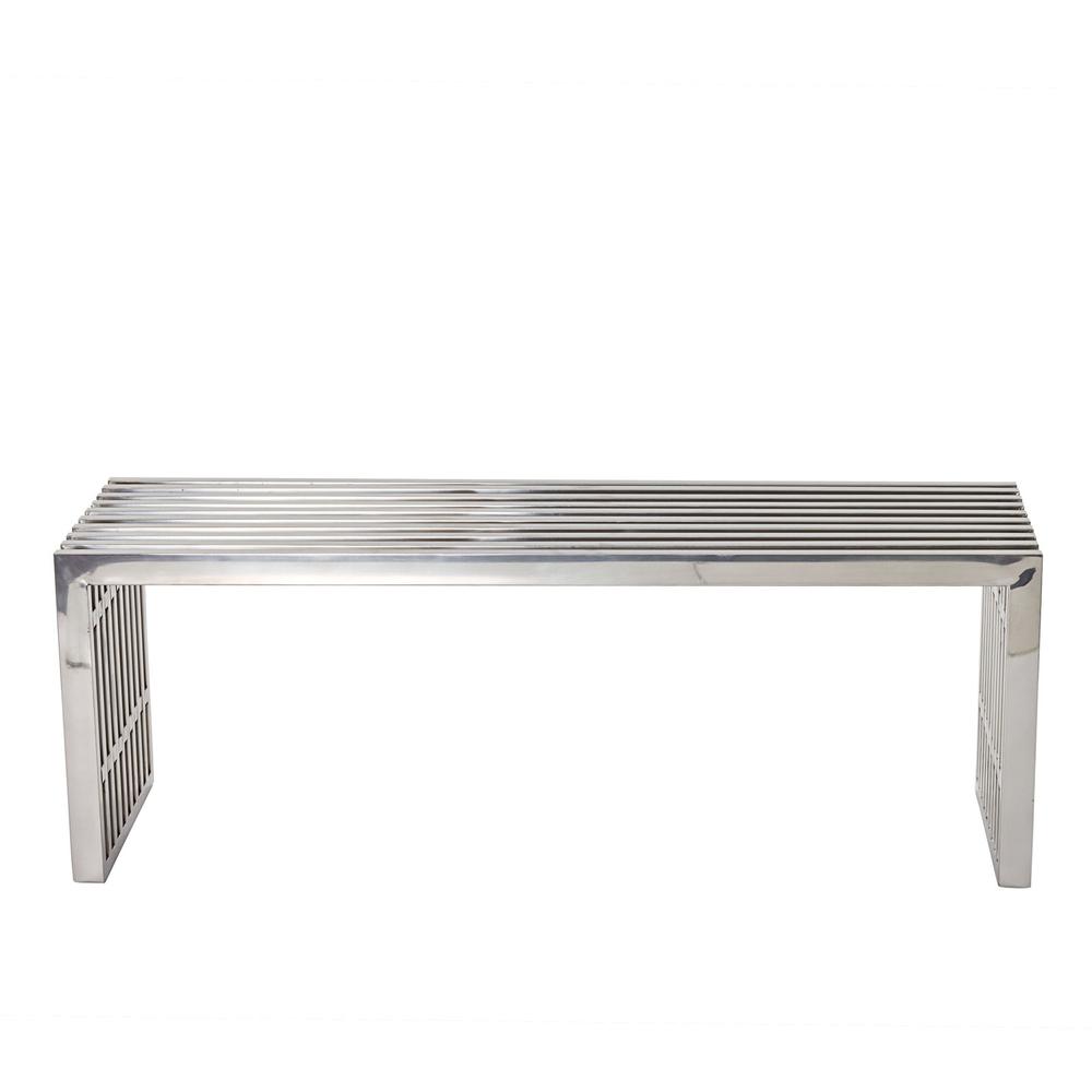 Gridiron Medium Stainless Steel Bench. The main picture.