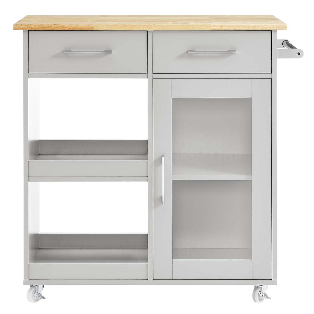 Culinary Kitchen Cart With Towel Bar. Picture 4
