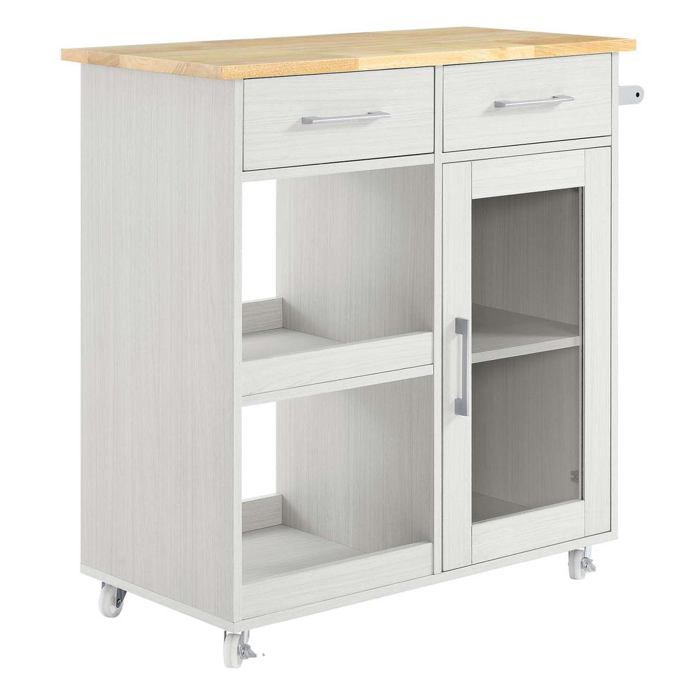 Culinary Kitchen Cart With Towel Bar. Picture 1