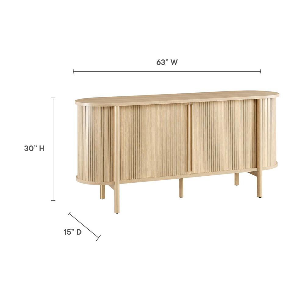 Cadence 63" Curved Sideboard. Picture 9