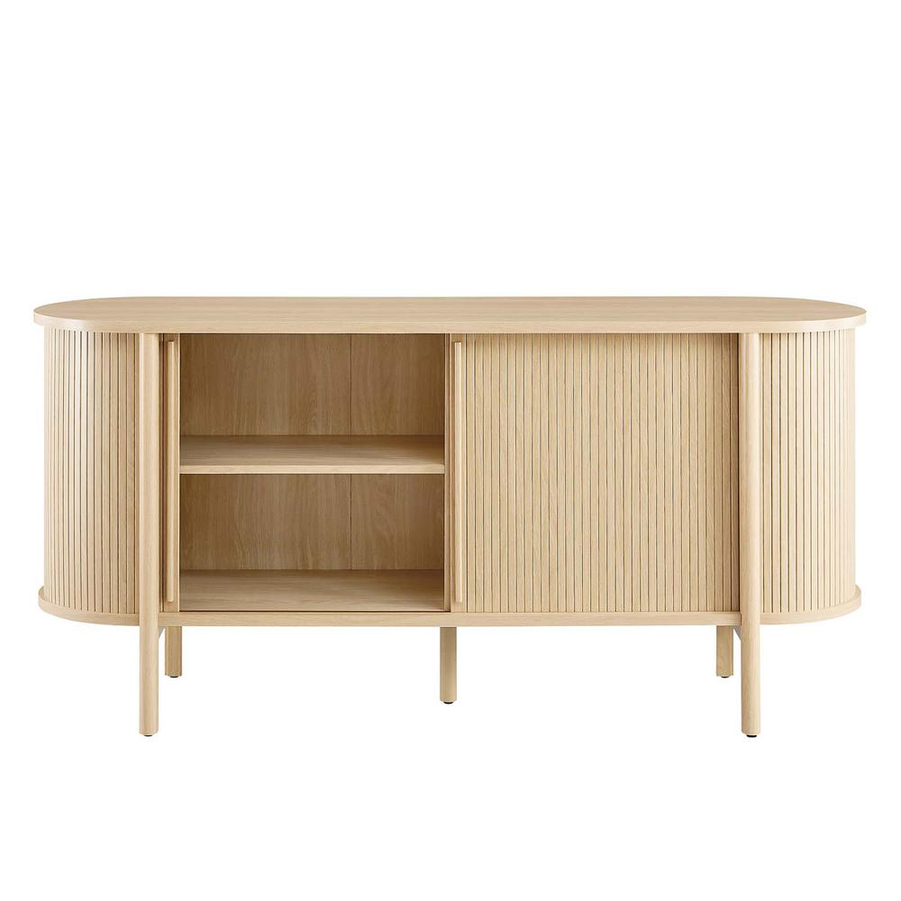 Cadence 63" Curved Sideboard. Picture 4