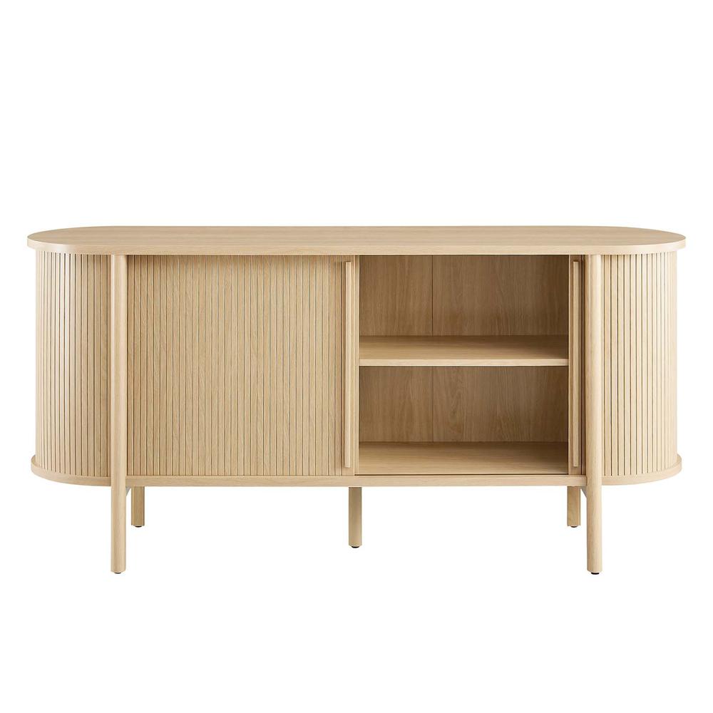 Cadence 63" Curved Sideboard. Picture 5